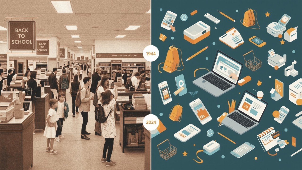 The Historical Evolution of 'Back to School': From Retail Tradition to E-commerce Phenomenon