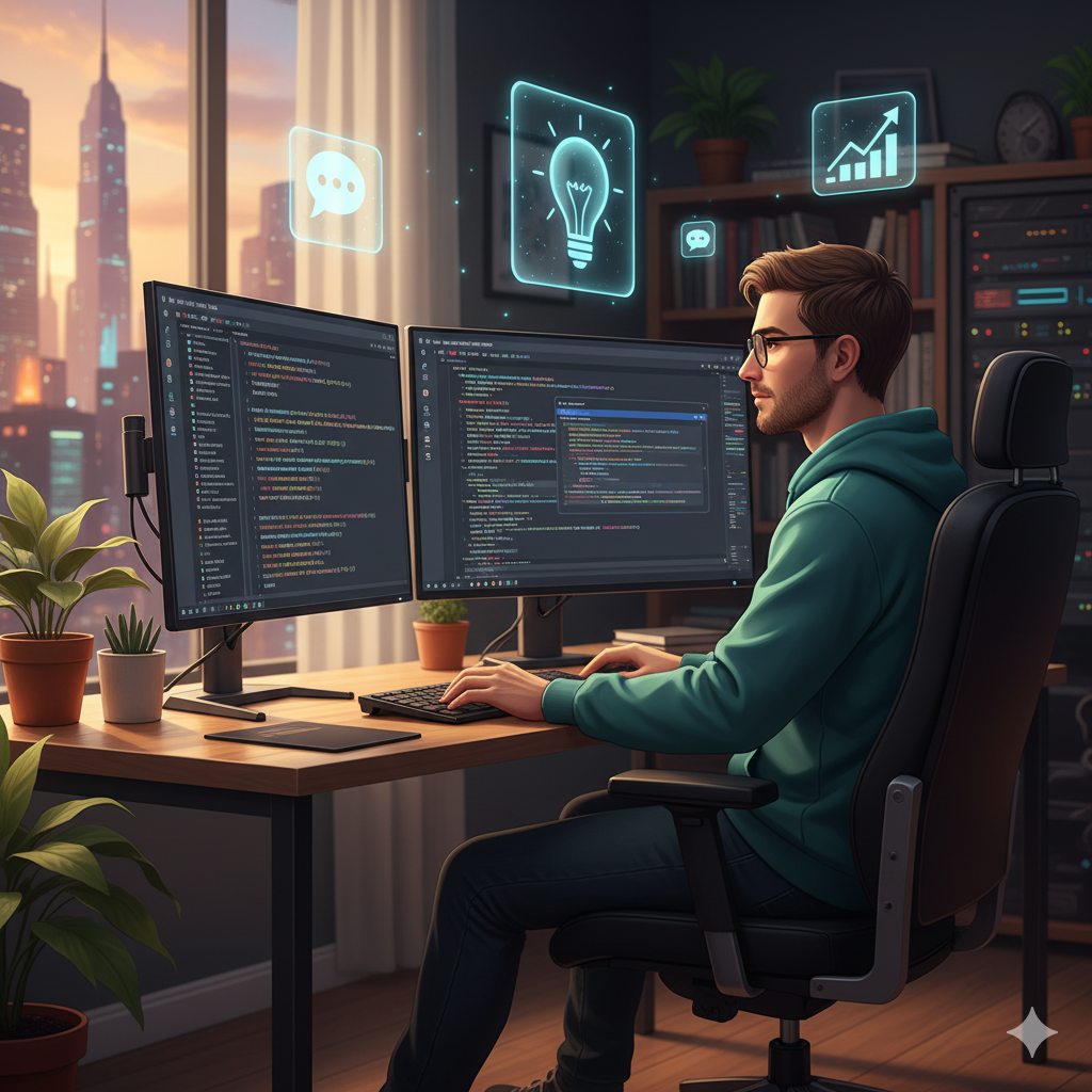 Evolution of Developer Skills: from Technical Expertise to Hybrid Visionary