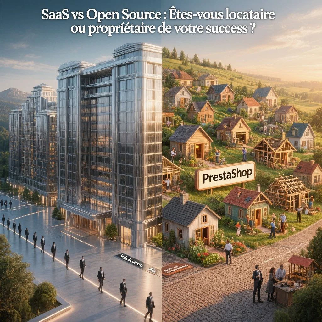 Pourquoi PrestaShop gagne justement parce qu'il n'est PAS un SaaS