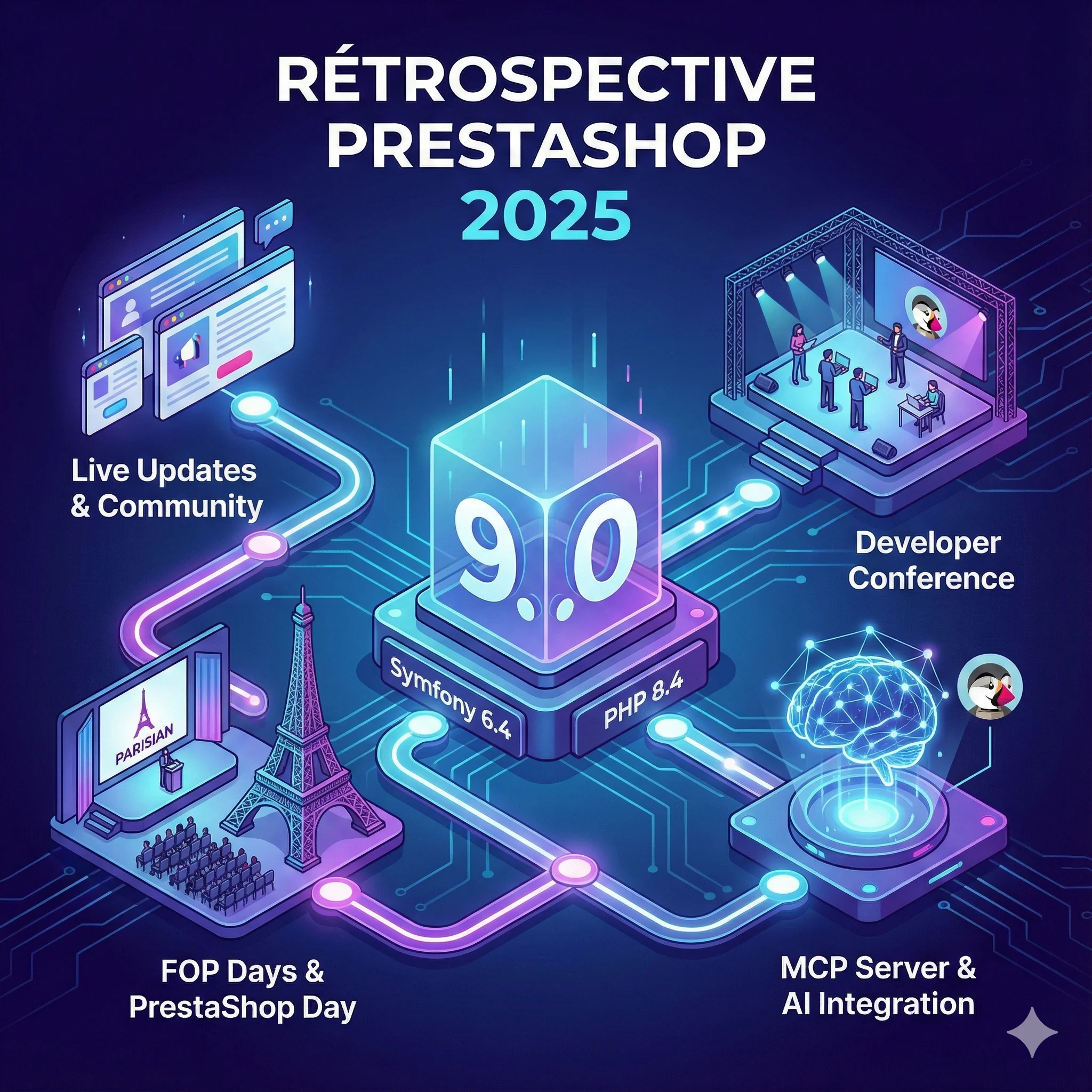 Rétrospective Complète des Événements PrestaShop 2025